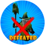 Defeated Emerald Dragon Master