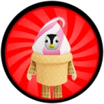 Defeated Ice Cream Penguin