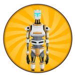 Defeated Modern Robot