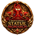 Defeated Statue Monarch
