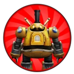 Defeated Steampunk Robot