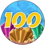 Destroy 100 Minerals