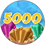Destroy 5000 Minerals