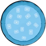 Diamond Play Button Pizza