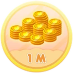 Earn 1M coins.