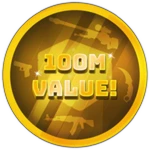 Earned 100M Total Value!