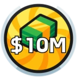 Earned $10M Cash!