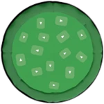Emerald Play Button Pizza