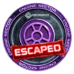 ESCAPED ENGINE SECTOR