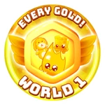 Every Gold Plushie in World 1!