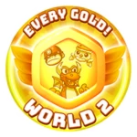 Every Gold Plushie in World 2!