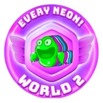 Every Neon Plushie in World 2!