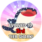 Evolved To 3rd Tier Shark!