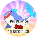 Evolved To 8th Tier Shark!