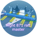 Flight 871 master raft