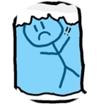 Frozen Stickman