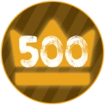 Won 500 Games
