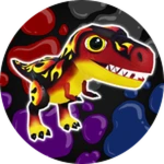 Glow T-Rex Colors