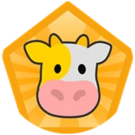 Gold cow
