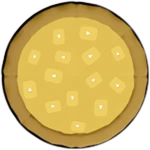 Gold Play Button Pizza