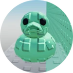 Green Brick Duck