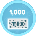 Have 1,000 Winter Tix in Total