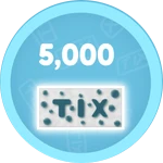 Have 5,000 Winter Tix in Total