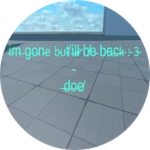 I'll be back.