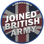 Joined the British Army!
