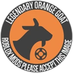 Legendary Orange Goat Badge