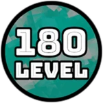 Level 180 reached