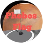Mars Phobos Flag