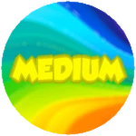 Medium rainbow stairs