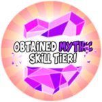 Obtained Mythic Skill Tier!