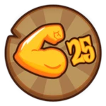 Ogre Strength Level 25!