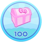 Open 100 treasure chests!