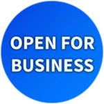 Open for Business! π