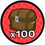 Opened a hundred chests
