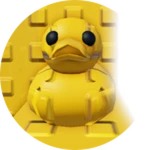 Orange Brick Duck