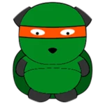 Orange Sewer Panda