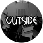 Outside