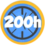 Play a total of 200 hours