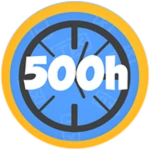 Play a total of 500 hours
