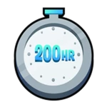 Play for 200 hours