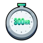 Play for 300 hours!