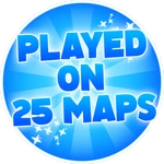 Played On 25 Maps