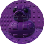 Purple Brick Duck