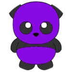 Purple Panda