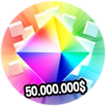 Rainbow Gem🌈 - 50000000