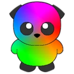 Rainbow Panda